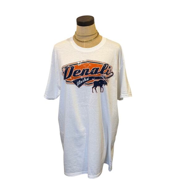 Denali Alaska Gildan Unisex Tee T-Shirt size L - Picture 1 of 7